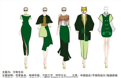 時(shí)尚視覺(jué)的筆觸 服裝插畫(huà)與時(shí)裝效果圖的藝術(shù)與功能